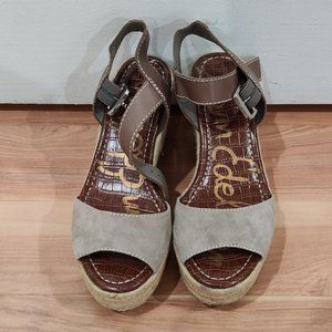 Sam Edelman Platform Wedge Sandals - Women 6.5